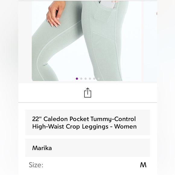 Marika set of 2 leggings, size M - Picture 5 of 7